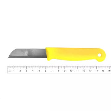 Solingen Schilmesje – RVS – Glad – 16 cm met Blade Cov, Ophalen of Verzenden, Nieuw, Rvs of Chroom