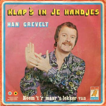 vinyl single 7 inch - Han Grevelt - Klap s In Je Handjes, Verzenden, Zo goed als nieuw, 7 inch, Nederlandstalig