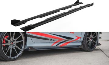 Duurzame Zijskirts + Kleppen Ford Fiesta Mk8 ST / ST-Line, Ophalen of Verzenden, Nieuw