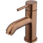 Wiesbaden Caral Wastafelkraan laag - Geborsteld Brons Koper, Ophalen of Verzenden, Nieuw