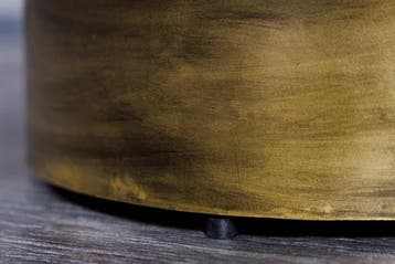 Bone Inlay Salontafel HARMONY NATURE 60cm Rond Zwart Wit, Huis en Inrichting, Tafels | Salontafels, Ophalen of Verzenden, Nieuw