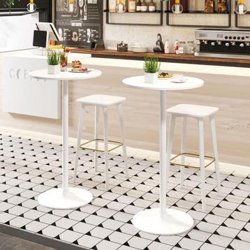 2dekans | Coast Ronde Bartafel en Eettafel - In hoogte, Ophalen of Verzenden, Zo goed als nieuw