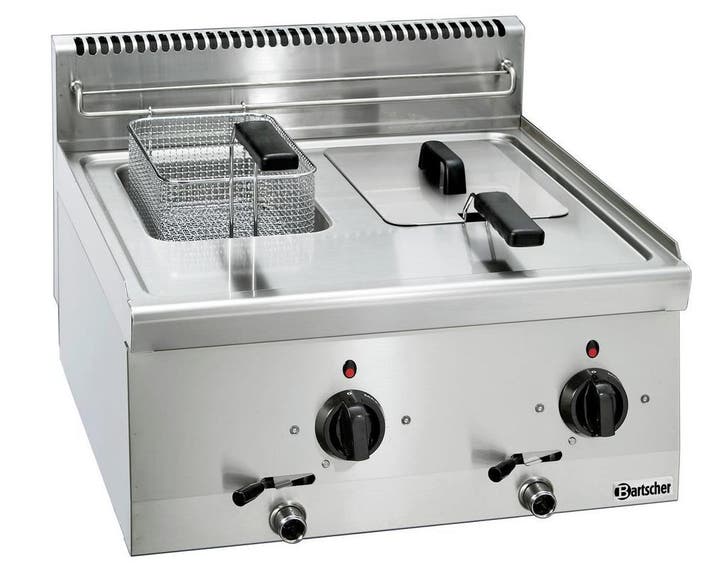 Bartscher Friteuse | SERIE 600 | Elektrisch | 6+6L | 140°C/2, Zakelijke goederen, Horeca | Keukenapparatuur, Nieuw in verpakking