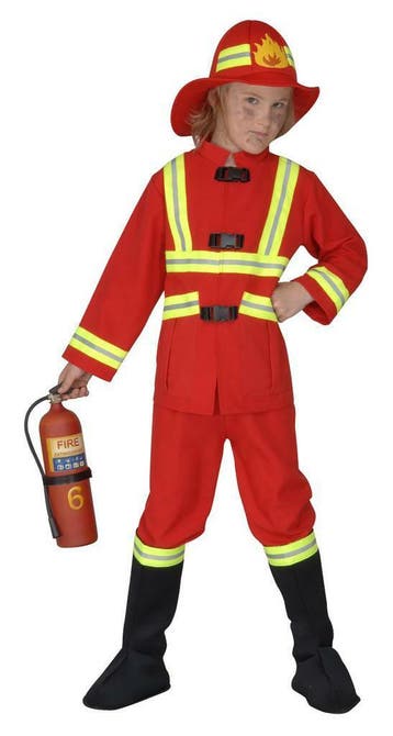 Brandweerpak kind man vrouw | Brandweer pak kostuum jurkje, Ophalen of Verzenden, Nieuw