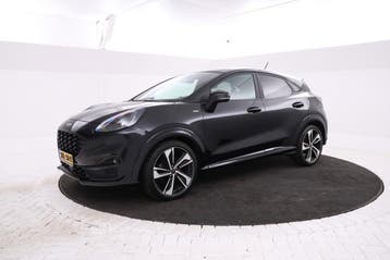 Zakelijke Lease |  Ford Puma 1.5 TDCI St-line, Stof, Zwart, SUV of Terreinwagen, Onderhoudsboekje