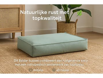 Flamingo Baldar - Orthopedisch Hondenkussen - Extra memory, Verzenden, Nieuw