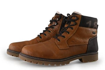 Rieker Veterschoenen in maat 43 Cognac, Kleding | Heren, Schoenen, Overige kleuren, Verzenden, Zo goed als nieuw, Rieker