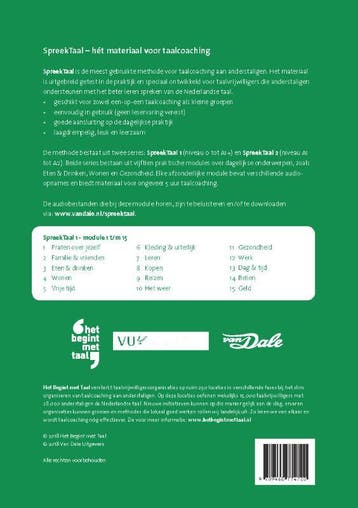 SpreekTaal 1 9789460774720, Verzenden, Zo goed als nieuw, Stichting Het Begint met Taal & VU-NT2