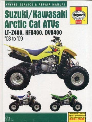 9781563929106 Haynes Suzuki LT-Z400/Kawasaki KFX400/Arcti..., Verzenden, Nieuw, Alan Ahlstrand