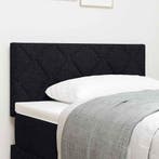 vidaXL Hoofdbord Zwart 90 cm Stof, Huis en Inrichting, Slaapkamer | Bedden, Verzenden, Nieuw, Stof