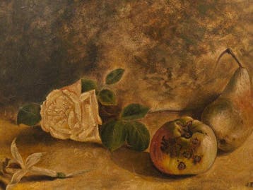 John Fleming (1792–1845) Atributted. - Bodegón de Fruta y, Antiek en Kunst