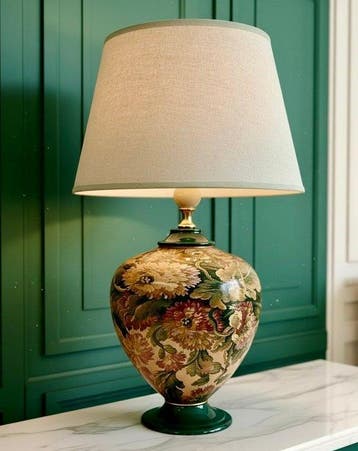 Olivier Corro - Tafellamp - Chic Parijse wandtapijt -