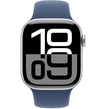 Apple Watch series 10 - 46mm - Aluminium - GPS en Cellular, Sieraden, Tassen en Uiterlijk, Smartwatches, Stressniveau, IOS, Zo goed als nieuw