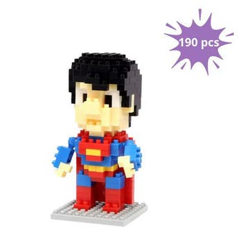 Nanoblock | Miniblock | Superhelden | Mini Bouwblokjes | DIY, Ophalen of Verzenden, Nieuw