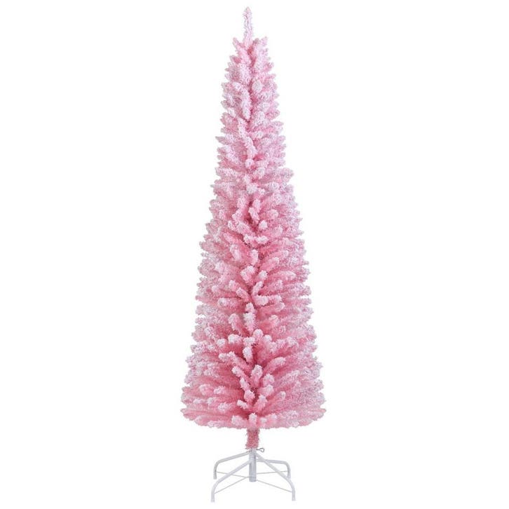 2dekans | Coast Roze Kunstkerstboom 180 cm – Slanke, Diversen, Kerst, Zo goed als nieuw, Ophalen of Verzenden