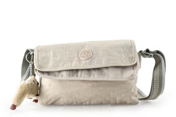 Kipling Schoudertas Beige, Verzenden, Zo goed als nieuw, Beige