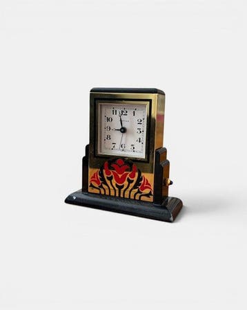 Bureauklok - Cartier - Art Deco Brons - 1910-1920 - Art, Antiek en Kunst
