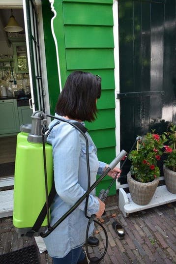 2dekans | Kinzo Garden Hogedruksproeier - 18 liter -, Tuin en Terras, Hand-tuingereedschap, Ophalen of Verzenden, Zo goed als nieuw