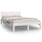 Retrouitgave bedframe 120x200 | 41% Korting, Huis en Inrichting, Slaapkamer | Bedden, Verstelbaar, Wit, Nieuw, Ophalen of Verzenden