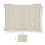 Schaduwdoek 4x5 rechthoek Sahara sand, Ophalen of Verzenden, Nieuw