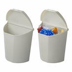 Waste bin with lid 6L for caravan/camper, Verzenden, Nieuw