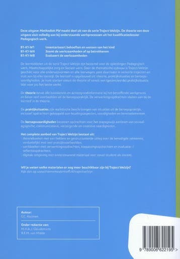 Methodiek PW / Theorieboek niveau 3/4 / Traject Welzijn, Verzenden, Zo goed als nieuw, G.C. Koomen