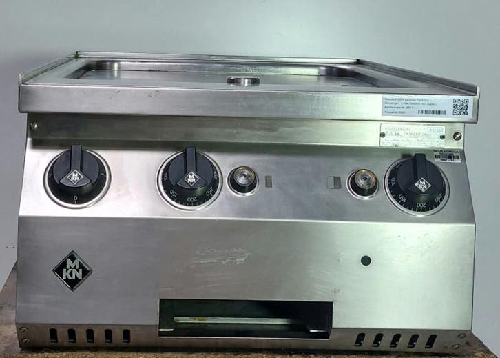 Occasion MKN elektrische bakplaat, Zakelijke goederen, Horeca | Keukenapparatuur, Gebruikt, Ovens, Magnetrons en Steamers, Ophalen