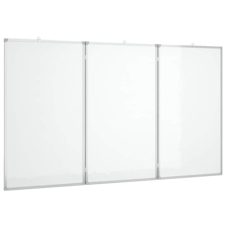Inklapbaar Whiteboard 3-panelen | Laatste Stuk!, Diversen, Schoolborden, Gebruikt, Whiteboard, Ophalen of Verzenden