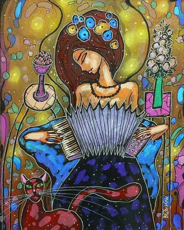 Wiktor Bezrukow - The accordionist