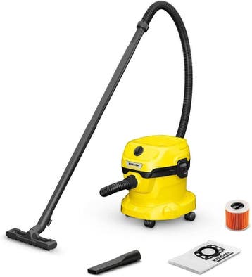 Bouwstofzuiger Karcher Compact | 34% Korting | Nu!, Ophalen of Verzenden, Zo goed als nieuw, Waterstofzuiger