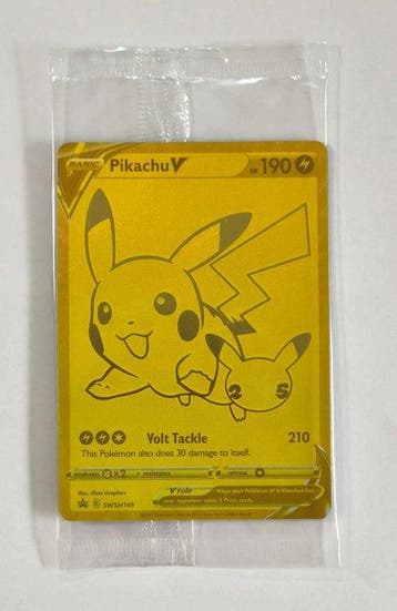 Pokémon Card 25th Celebrations - Pikachu V - SWSH145 -, Nieuw