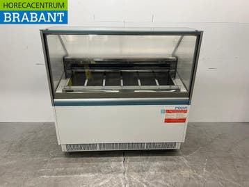 Verrijdbare Polar UA058 Schepijsvitrine 6 bakken 230V Horeca, Ophalen of Verzenden, Nieuw zonder verpakking