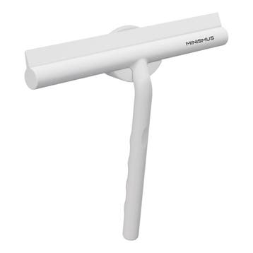 Douchewisser 21 cm met magnetische wandhaak, wit, Nieuw