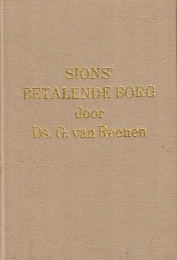 Reenen, Ds. G. van-Sions betalende Borg, Boeken, Verzenden, Gelezen