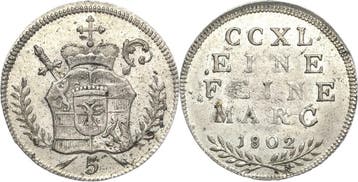 5 Kreuzer 1802 Geistlichkeiten Salzburg Hieronymus Graf v..., Verzenden