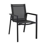 *WOONWINKEL* Brafab Delia Stapelstoel Zwart, Verzenden, Nieuw