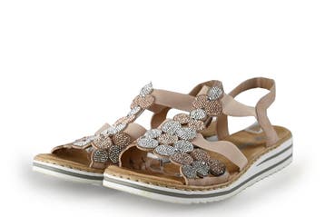 Rieker Sandalen in maat 42 Roze, Overige kleuren, Verzenden, Sandalen of Muiltjes, Zo goed als nieuw