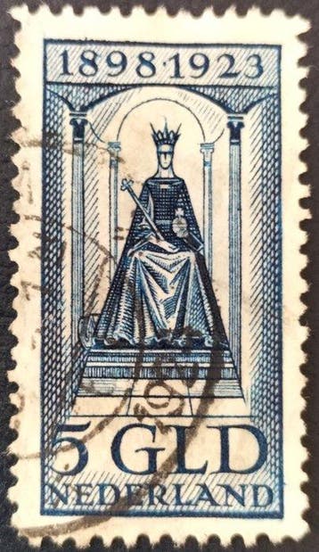 Nederland 1923 - 25 jarig jubileum Wilhelmina - Nvph 131, Gestempeld