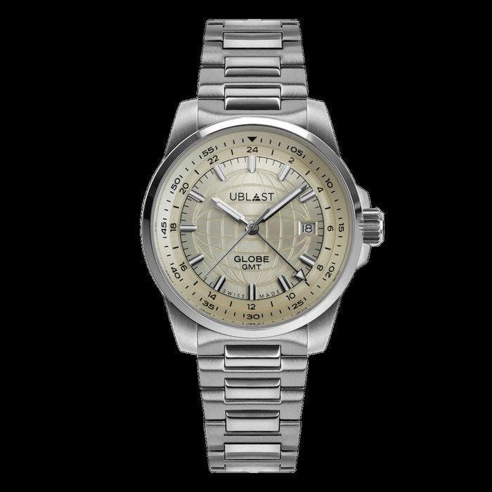 Ublast - Globe GMT - Swiss Made - REF.UBGLO40CHA - Ltd, Sieraden, Tassen en Uiterlijk, Horloges | Heren