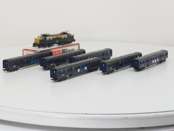 Schaal H0 Lima/HEMA 208024L, 9109 en 9110 elektrische loc..., Gebruikt, Ophalen of Verzenden, Lima, Gelijkstroom