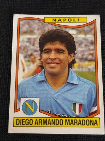 1990/91 Panini Calciatori 1990-91 Diego Maradona 241, Nieuw
