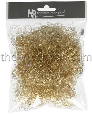 Lametta Curly Goud 15 gr, Ophalen of Verzenden, Nieuw