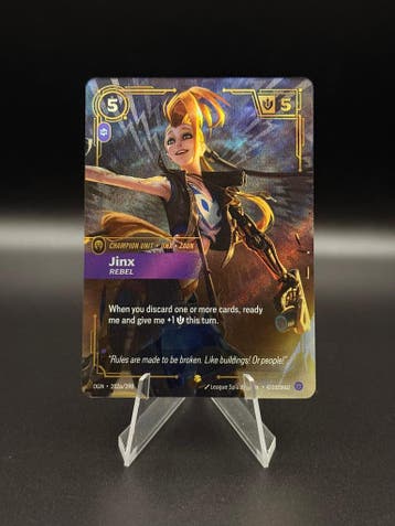 Riftbound Jinx Rebel 202a/298 L.O.L, Verzenden, Nieuw