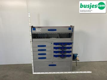Sortimo alu bedrijfswagen inrichting 1020x350x1220mm (3174), Ophalen of Verzenden