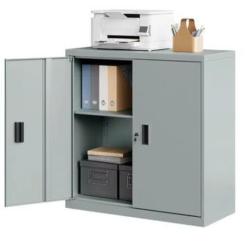 Afsluitbare Metalen Kantoorkast – Archiefkast met Verstel, Verzenden, Nieuw in verpakking