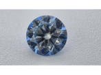 Veiling - Moissanite briljant 1.00 crt Blue ( GRA gecertific, Sieraden, Tassen en Uiterlijk, Nieuw