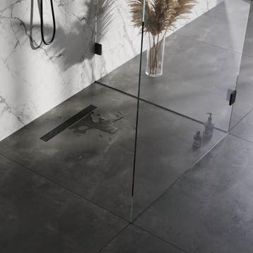 Brauer Douchegoot met Standaard Rooster en Flens - 60 cm -, Ophalen of Verzenden, Nieuw