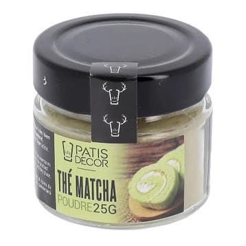 Patis Decor Matcha Poeder 25g, Verzenden, Nieuw