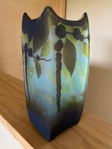 Daum Frères - Vaas - Glas - Art Nouveau