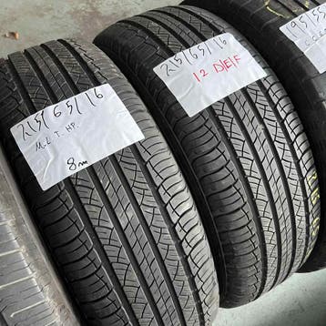 2 x Michelin Latitude Tour HP 215-65-16 Zomerbanden 8mm, 16 inch, Ophalen of Verzenden, Band(en), Personenwagen